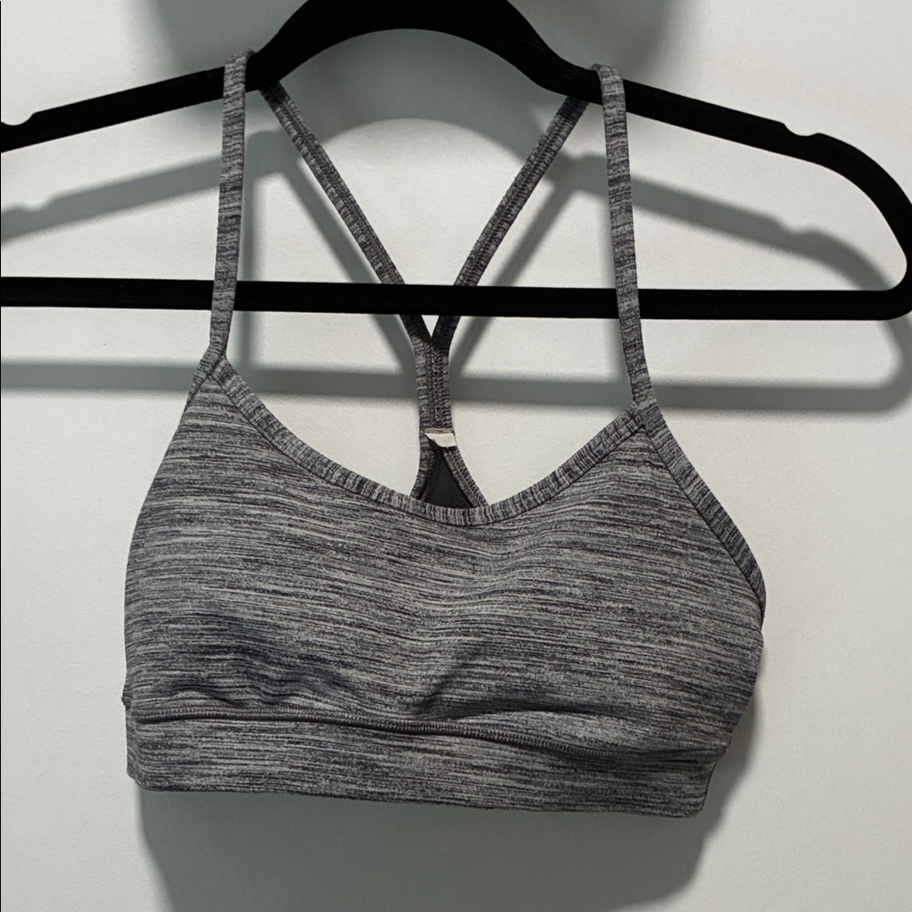 Lululemon—Heather Gray Women's Sports Bra
